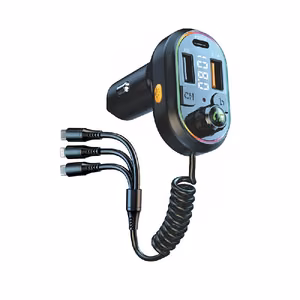 Automobilinis įkroviklis NCC R30 (65W) juodas
