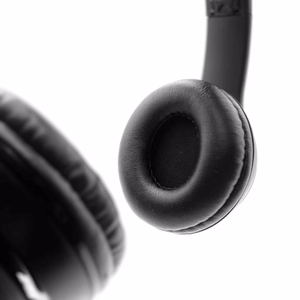 MEDIA-TECH EPSILION BT MT3591 belaidės ausinės Bluetooth 4.2 mikrofonas radijas FM juodos