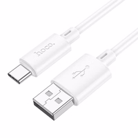 Kabelis USB A į USB C Hoco 3A 2 m X88 baltas