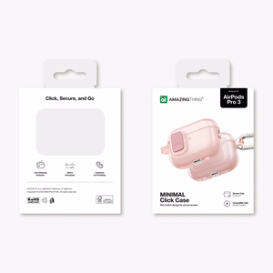"AmazingThing" minimalus "AirPods Pro 3" dėklas - rožinis