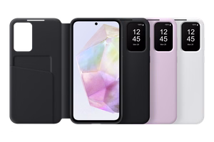 ZA356CWEGWW Smart View Wallet Case for Samsung Galaxy A35 White