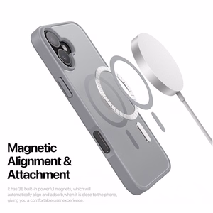 Dėklas Dux Ducis Yind Apple iPhone 17 pilkas
