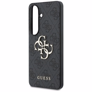 Guess dėklas 4G Big Metal Logo for Samsung Galaxy S26 juodas