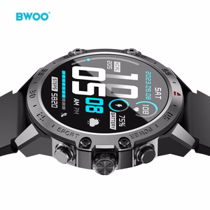 BWOO išmanusis laikrodis WA-08 1.43" AMOLED juodas
