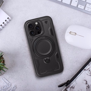 Dėklas FROST ARMOR IPHONE 11 / XR juodas
