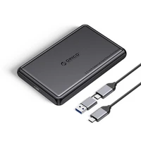 "Orico DDL25-C3" 2,5 colių HDD/SSD USB-C 5Gb/s diskinis kaupiklis - juodas