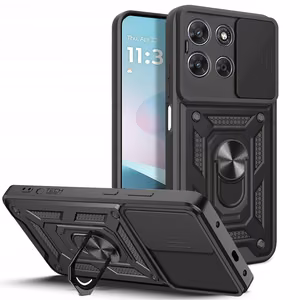 Tech-Protect CamShield Pro Case for Motorola Moto G57 Power / G67 Power - Black