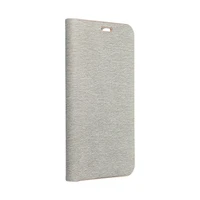 LUNA Book Gold dėklas telefonui SAMSUNG A21s sidabrinis