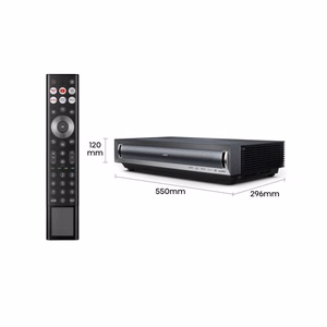 Hisense PX3 lazerinis kino TV 4K duomenų projektorius itin trumpo metimo 2800 ANSI liumenų 2160p (3840x2160) juodas