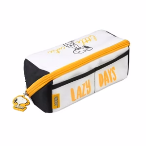 Snoopy Lazy Days penalas su dviem skyriais