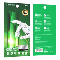 Borofone apsauginis stiklas BF8 Diamond Armor pilnas ekranas 5D didelis lankas Iphone X/XS/11 Pro - 10 vienetų