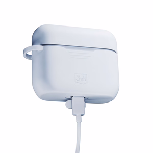 3mk silikoninis dėklas AirPods Pro 3 ausinėms – baltas