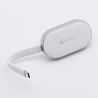 Išorinė baterija Apple Watch Forcell F-Energy Mini Power Watch 1A 2,5W 1200 mAh balta