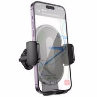 Automobilinis telefono laikiklis Borofone BH133 (air vent) juodas