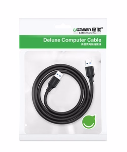 Ugreen laidas USB 2.0 (kištukas) - USB 2.0 (kištukas) 1 m juodas (US128 10309)