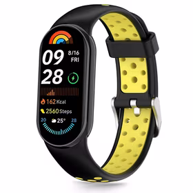 TECH-PROTECT ICONBAND AIR XIAOMI SMART BAND 8 / 9 / 10 / NFC JUODAS/GELTONAS