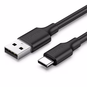 Ugreen 60117 USB kabelis USB 2.0 1,5 m USB A USB C Juoda