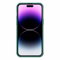 Nillkin CamShield S dėklas iPhone 14 Pro Max šarvuotas dangtelis kameros apsauga žalias