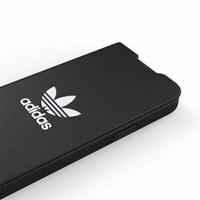 Adidas OR Knygelės Dėklas BASIC iPhone 13 Pro Max 6,7" juoda balta 47127