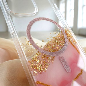 Epoxy Mag dėklas skirtas iPhone 11 rožinis