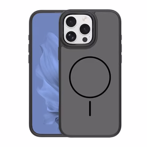 Frame Thin Mag dėklas for iPhone 16 Pro Max 6,9" juodas