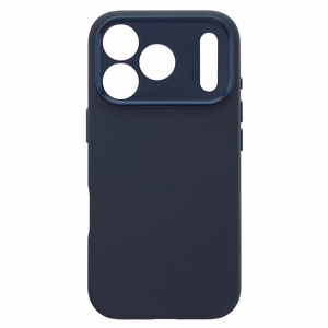 Liavec Silk Shield dėklas su metaliniu kameros rėmeliu, skirtas Iphone 17 Pro Max tamsiai mėlynas