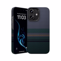 Benks magnetinis Armor Air Aurora Kevlar 600D dėklas (0064) Iphone 16 Plus telefonui