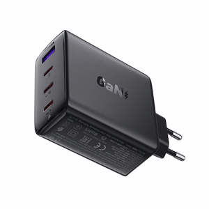 Įkroviklis Acefast A94 100W GaN 3xUSB-C/USB-A juodas