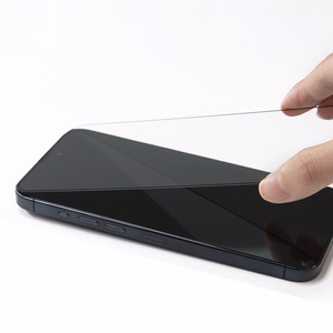 "Tel Protect Full Glue 6D Matt" grūdintas stiklas, skirtas "Iphone 17 Pro", juodas