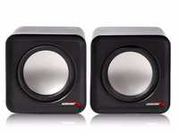Audiocore AC870 B 2 krypčių 3 W Juoda, Pilka Vielinis