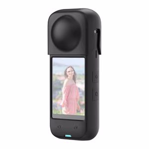 Silikoninis apsauginis dėklas PULUZ Insta360 X4 (juodas)