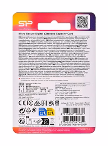 Silicon Power microSDXC Elite 256GB CL10 UHS-1 A1 atminties kortelė
