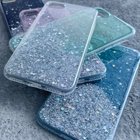 Wozinsky Star Glitter Blizgus dėklas telefonui iPhone 12 mini juodas