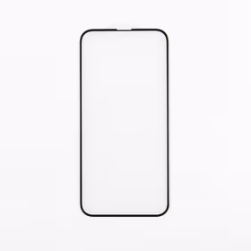 Grūdintas 5D stiklas "iPhone 15 Pro 6,1" juodas rėmelis