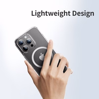 Rock Crystal Series Magnetinis dėklas telefonui Iphone 16 Plus skaidrus