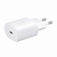 Samsung 25W EP-TA800EWE USB-C sieninis įkroviklis pakaitinis rinkinys - baltas