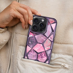 TWINKI dėklas telefonui IPHONE 15 PRO MAX violetinė