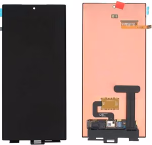 Ekranas Samsung S918 S23 Ultra 5G su lietimui jautriu stikliuku (NO FRAME) originalus (service pack)