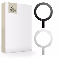 TECH-PROTECT METALRING MAGSAFE UNIVERSAL MAGNETIC RING 2-PACK JUODAS & SIDABRINIS