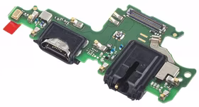 Lanksčioji jungtis Huawei Honor View 10 (Honor V10) su įkrovimo kontaktu, mikrofonu, ausinių lizdu originalus (service pack)