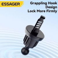 Automobilinis laikiklis Essager "Spiral" juodas (magnetinis / oro grotelės)