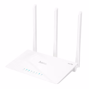 Belaidis maršrutizatorius WiFi 4 Hoco (HI30) baltas