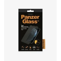 PanzerGlass E2E Super+ privatumo apsauginis stiklas iPhone X / XS / 11 Pro - su juodu rėmeliu