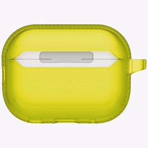 Uniq Glase Pro deklas AirPods Pro 3 Lock deklas - skaidrus geltonas