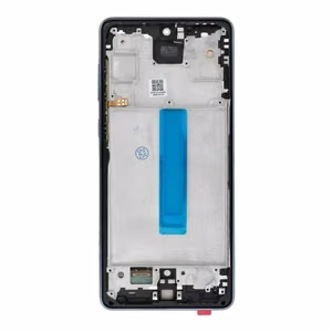 LCD ekranas SAMSUNG A73 A736 SOFT OLED su rėmeliu
