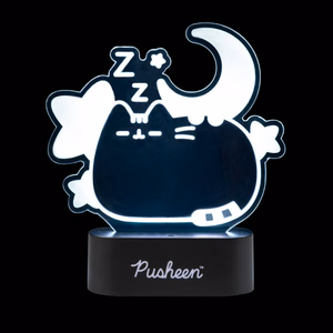 Pusheen Dreams LED naktinis šviestuvas, 19,5 × 17 cm