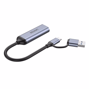 Unitek vaizdo grotuvas USB-C/A, 4K HDMI 1.4b