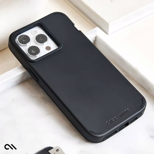 Case-Mate Tough Duo dėklas, skirtas iPhone 15 Pro Max, juodas