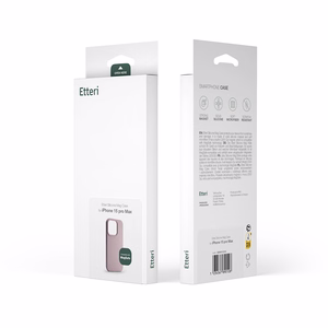 "Etteri" silikoninis magnetinis dėklas "iPhone 16 Plus" 6,7" šviesiai rožinis