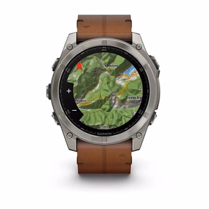 Garmin fēnix 8 – GPS išmanusis laikrodis, AMOLED, 51 mm, titano spalvos